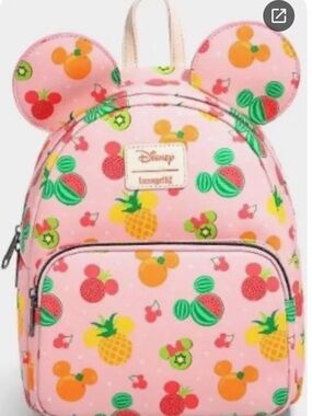 Loungefly Disney Mickey Mouse Fruit Mini Backpack